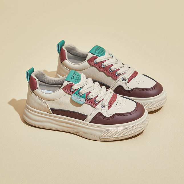 Zapatillas Mujer Peifu Marron Moqenko