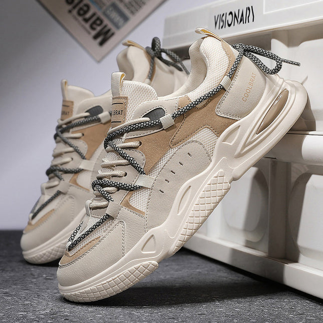 Zapatillas Hombre Coolbrat Beige Moqenko