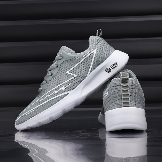 Zapatillas Hombre Long Gris Moqenko