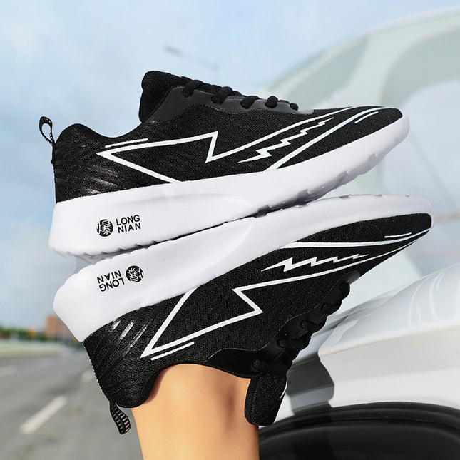 Zapatillas Hombre Long Negro Moqenko