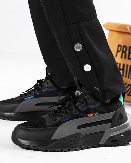 Zapatillas Hombre Centric negro Moqenko