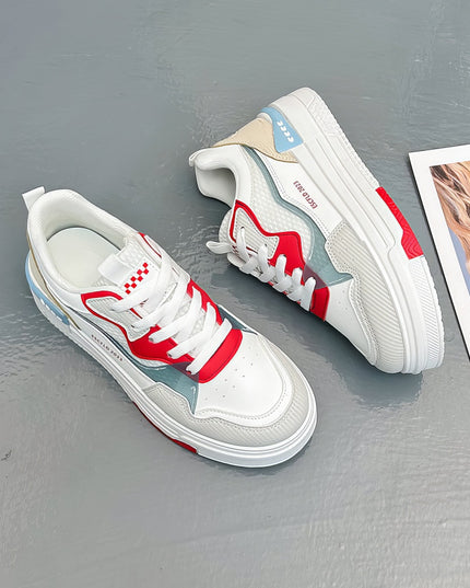 Zapatillas Mujer Brusela Rojo Moqenko