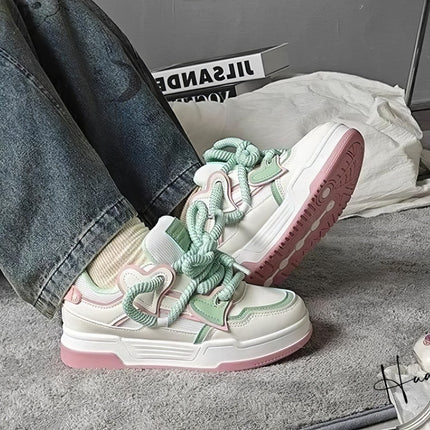 Zapatillas Mujer Mumbai Rosado Moqenko