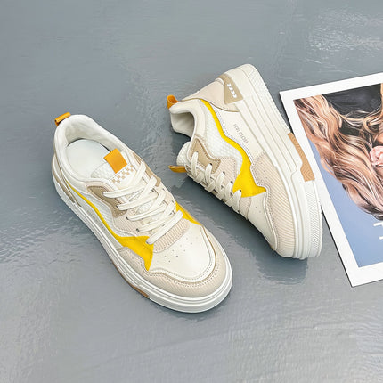 Zapatillas Mujer Brusela Amarillo Moqenko – Últimos pares