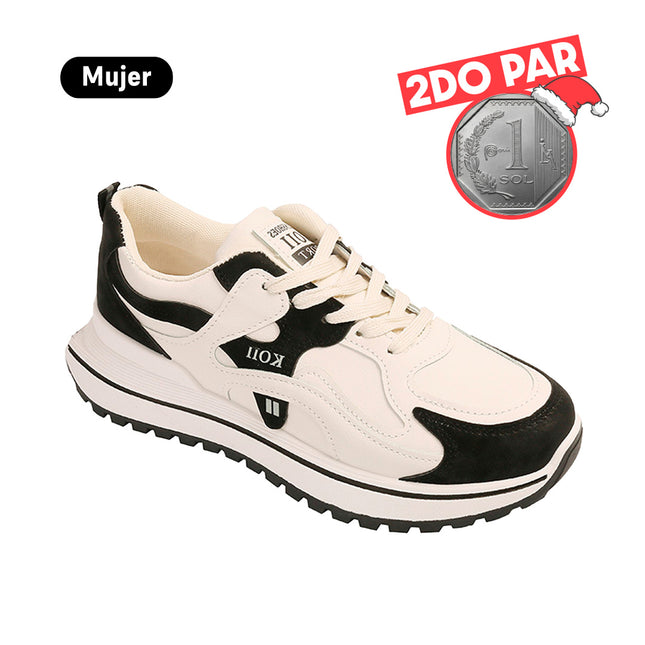 Zapatillas Mujer Shira Negro Moqenko