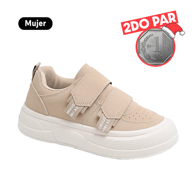 Zapatillas Mujer Nuba Kakhi Moqenko
