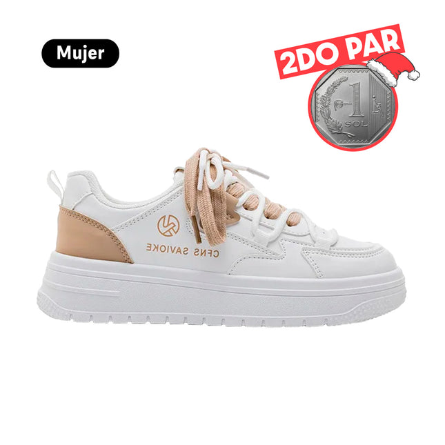 Zapatillas Mujer Luna Marron Moqenko