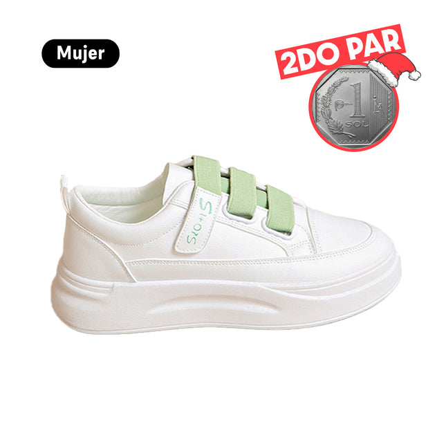 Zapatillas Mujer Ivy Verde Moqenko