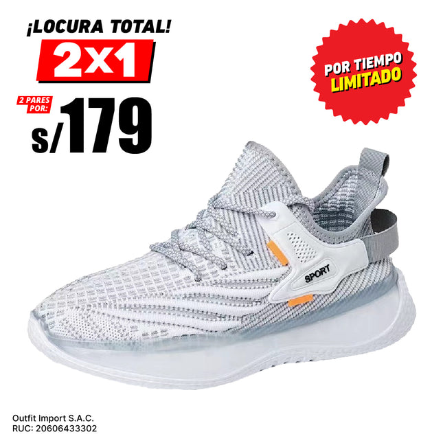 Zapatillas Hombre Joao Sport Blanco Moqenko