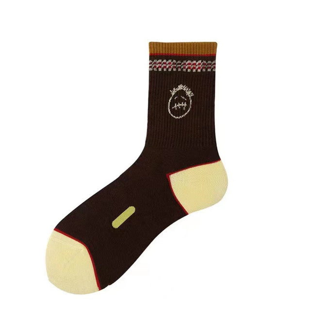 Medias Hip Hop algodon Marron