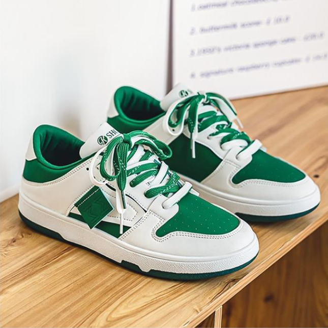 Zapatillas Hombre Buabi Verde Moqenko