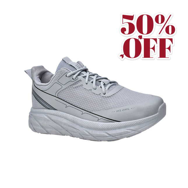 Zapatillas Hombre Jing Gris Moqenko