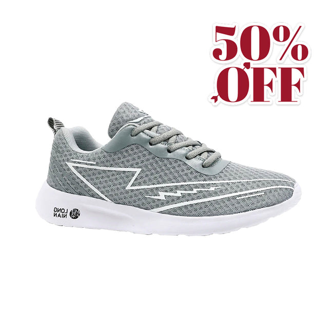 Zapatillas Hombre Long Gris Moqenko