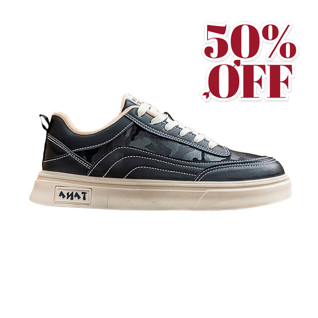 Zapatillas Hombre Tanos Negro Moqenko