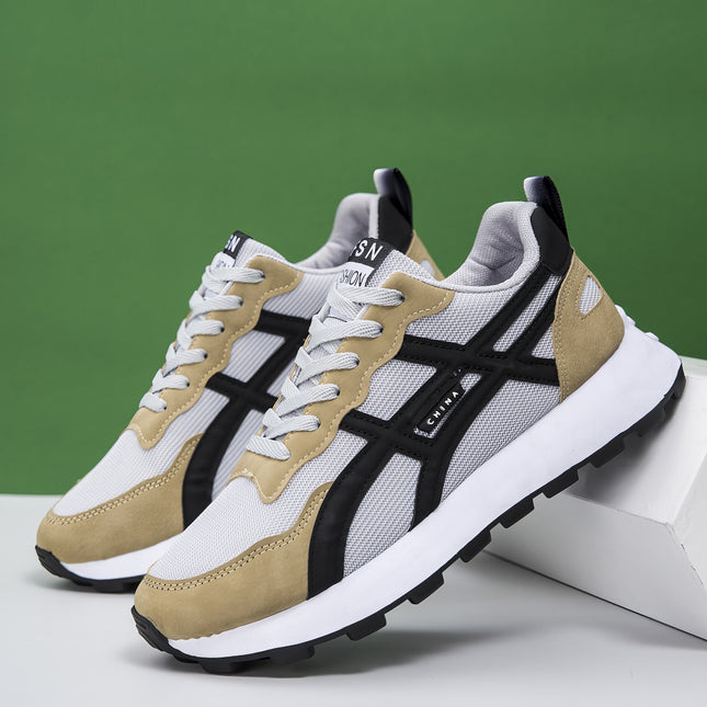 Zapatillas Hombre Pibu Marron Moqenko