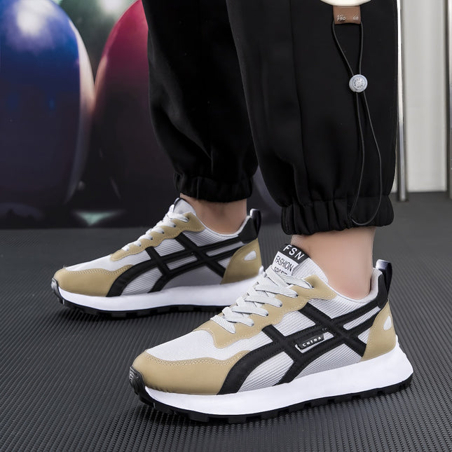 Zapatillas Hombre Pibu Marron Moqenko