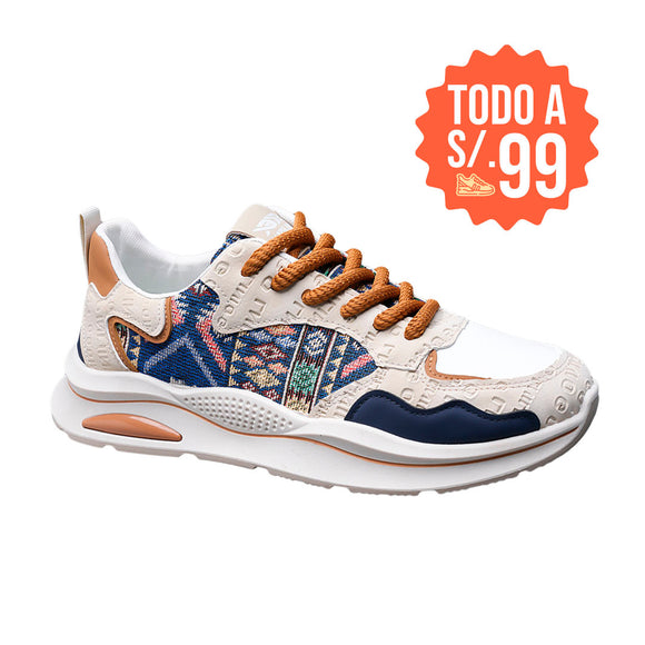 Zapatillas Hombre Guo Chao 2.0 Beige Moqenko