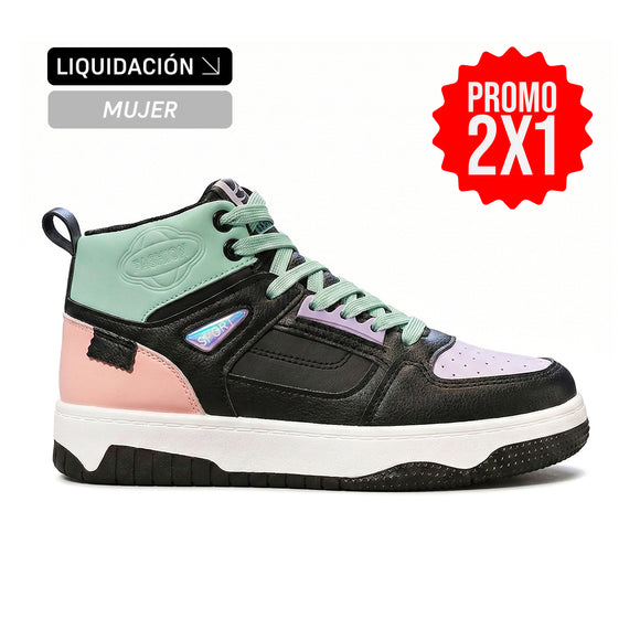 Zapatillas Mujer Atenas Verde Moqenko