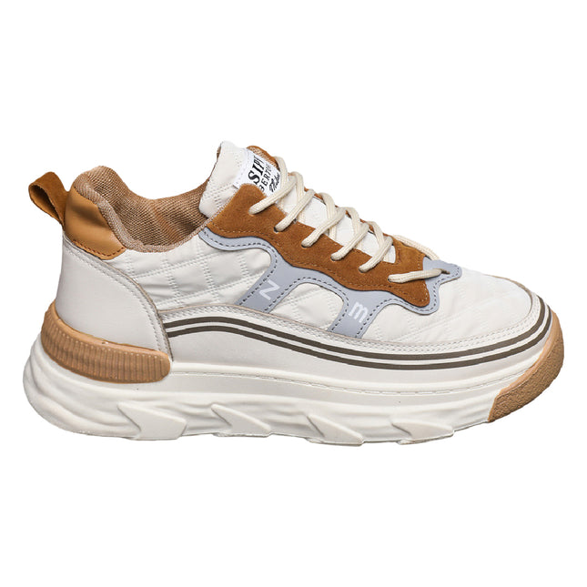 Zapatillas Hombre Bertovi Beige Moqenko