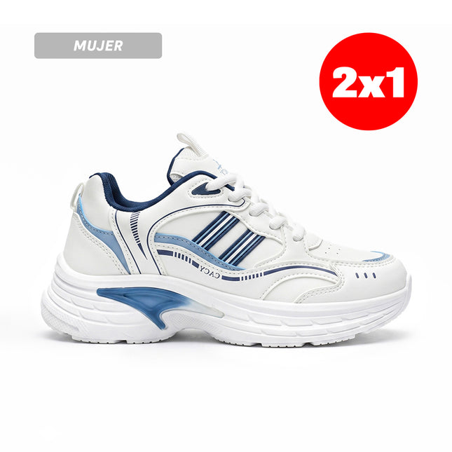 Zapatillas Mujer B14 - 910 B-Azul