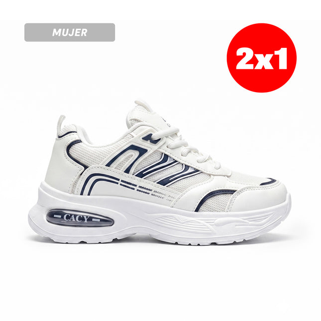 Zapatillas Mujer B6 - 702 B-Azul