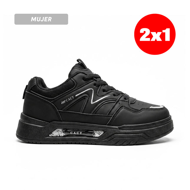 Zapatillas Mujer C13 - 927 Negro