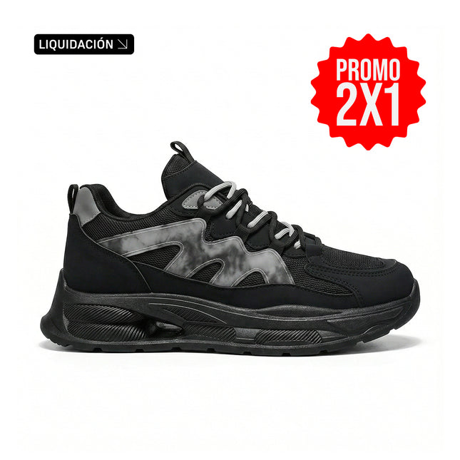 Zapatillas Hombre Dabi Negro Moqenko