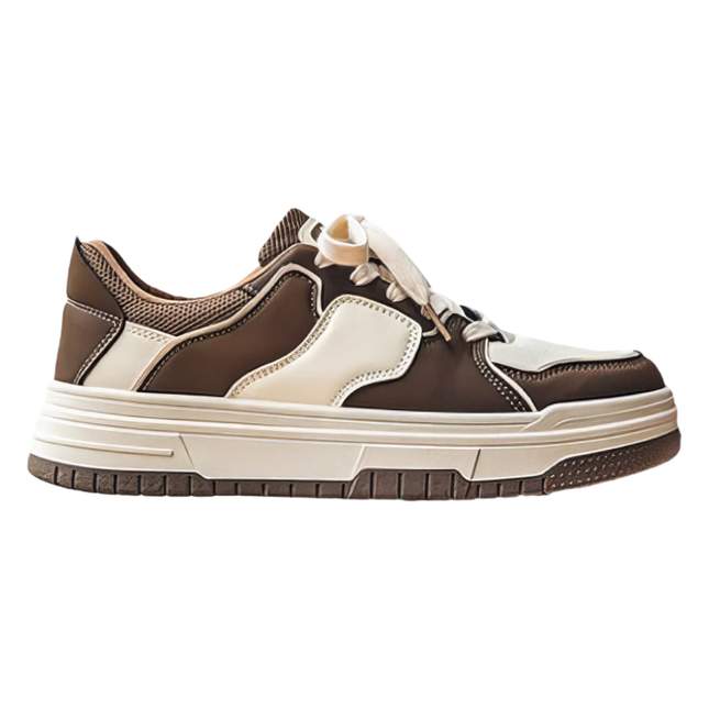 Zapatillas Hombre Lyon Marron Moqenko