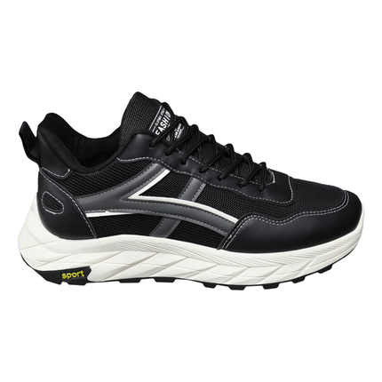 Zapatillas Hombre Orlando Negro Moqenko – Últimos pares