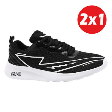 Zapatillas Hombre Long Negro PV Moqenko