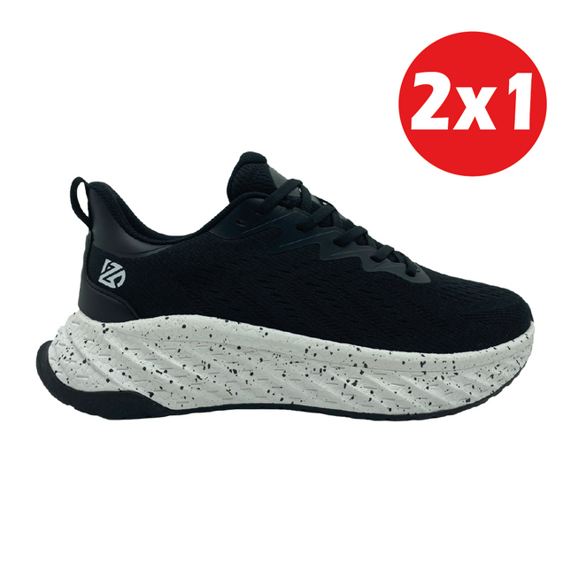 Zapatillas Nimbus Jacquard Negro Unisex PV Moqenko