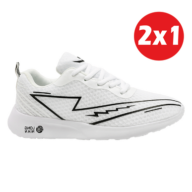 Zapatillas Hombre Long Blanco PV Moqenko