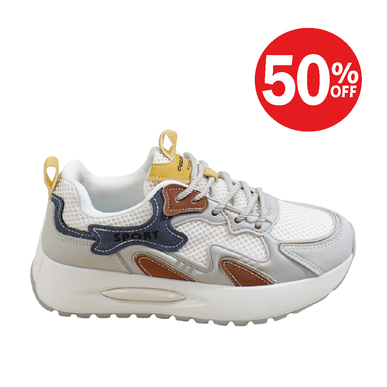 Zapatillas Mujer Aurora Gris Moqenko