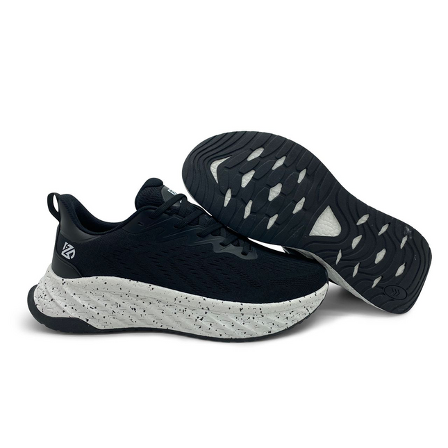 Zapatillas Nimbus Jacquard Negro Unisex Moqenko