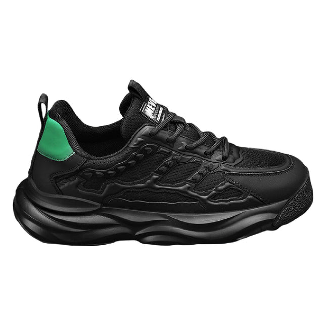 Zapatillas Hombre Never Negro Moqenko