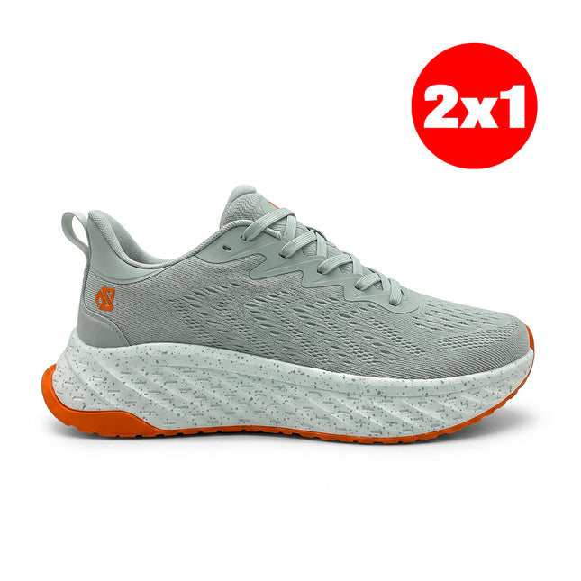 Zapatillas Nimbus Jacquard Gris Unisex Moqenko
