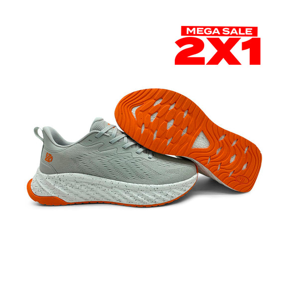 Zapatillas Nimbus Jacquard Gris Unisex Moqenko