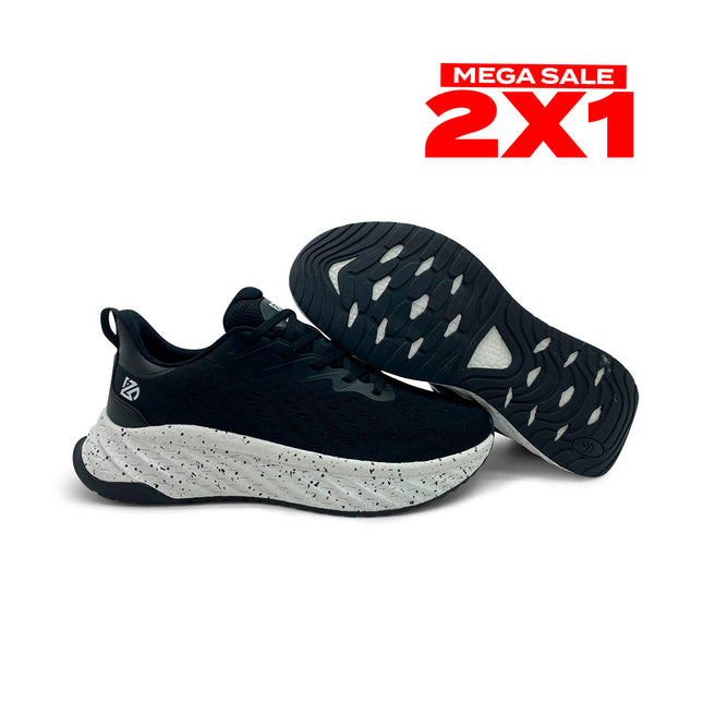 Zapatillas Nimbus Jacquard Negro Unisex Moqenko