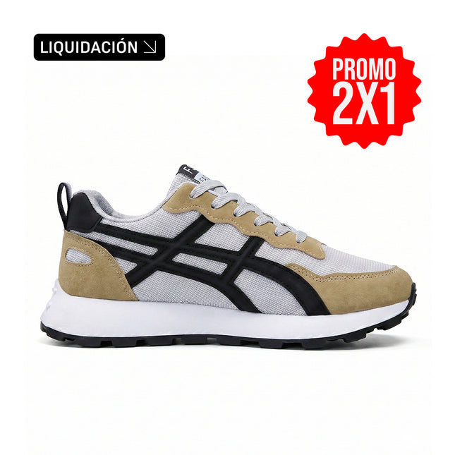 Zapatillas Hombre Pibu Marron Moqenko