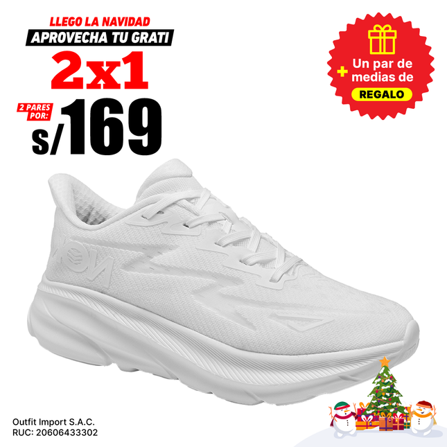 Zapatillas Hombre Noka Blanco Moqenko