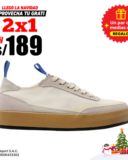 Zapatillas Hombre Dareck Blanco Moqenko