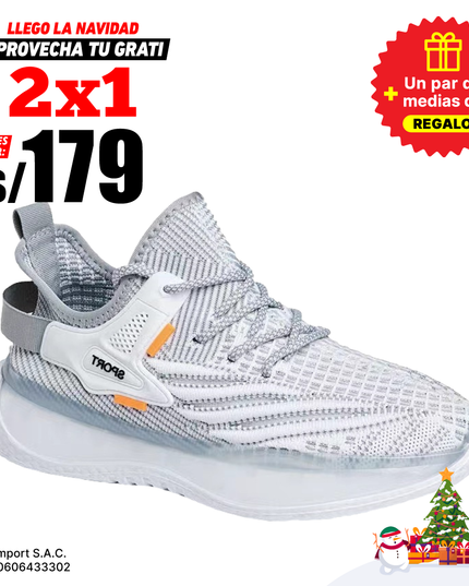 Zapatillas Hombre Joao Sport Blanco Moqenko