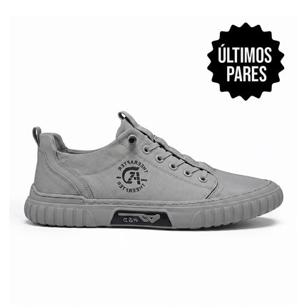 Zapatillas Hombre Toronto Gris Moqenko