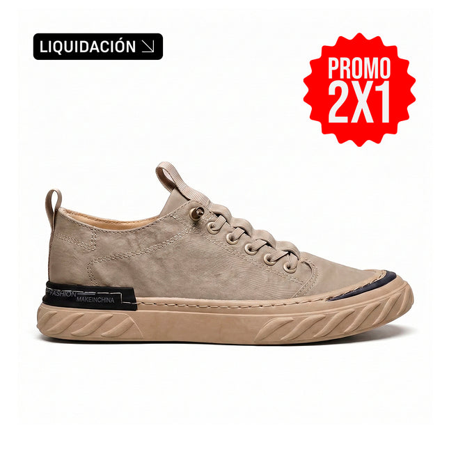 Zapatillas Hombre Urban 2.0 Beige Moqenko