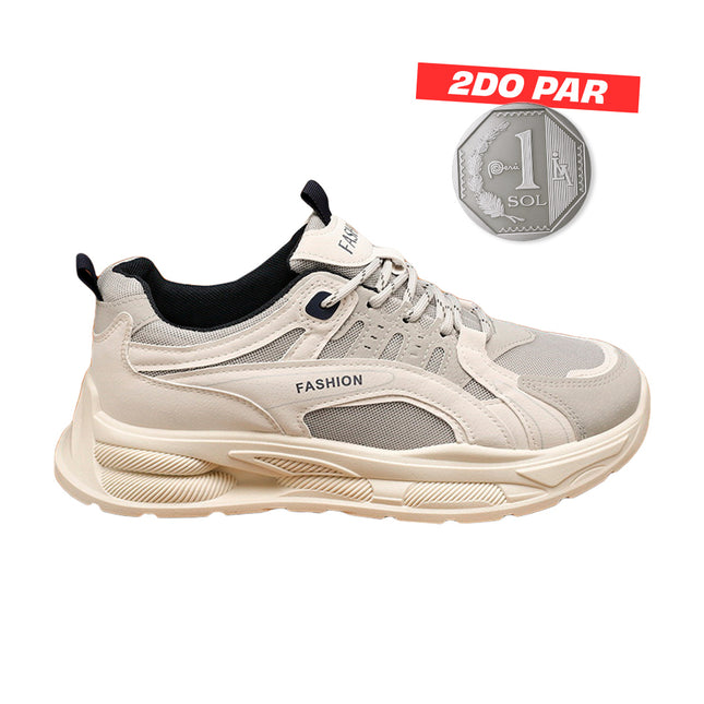 Zapatillas Hombre Vulcano Negro Moqenko