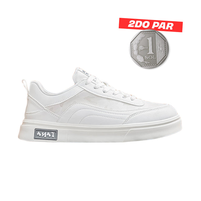 Zapatillas Hombre Tanos Blanco Moqenko