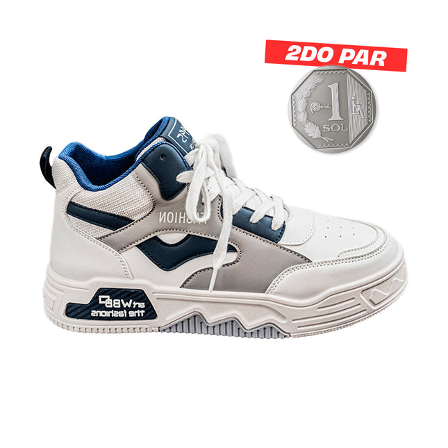 Zapatillas Hombre Luanda Azul Moqenko