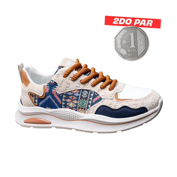 Zapatillas Hombre Guo Chao 2.0 Beige Moqenko