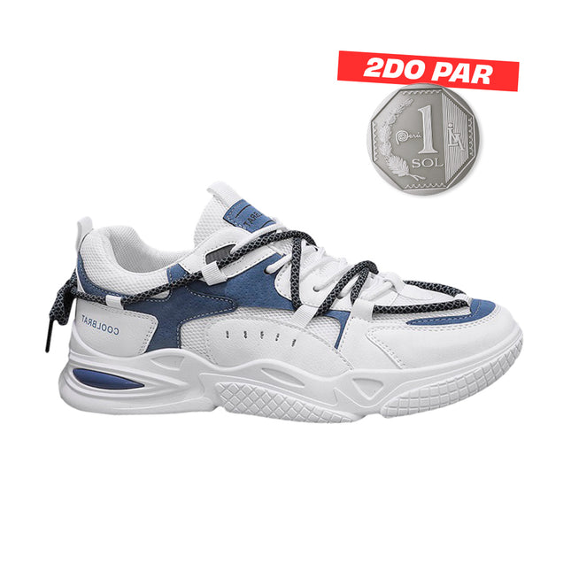 Zapatillas Hombre Coolbrat Blanco Moqenko