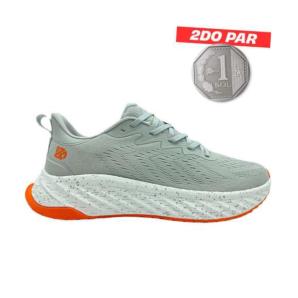 Zapatillas Nimbus Jacquard Gris Unisex Moqenko